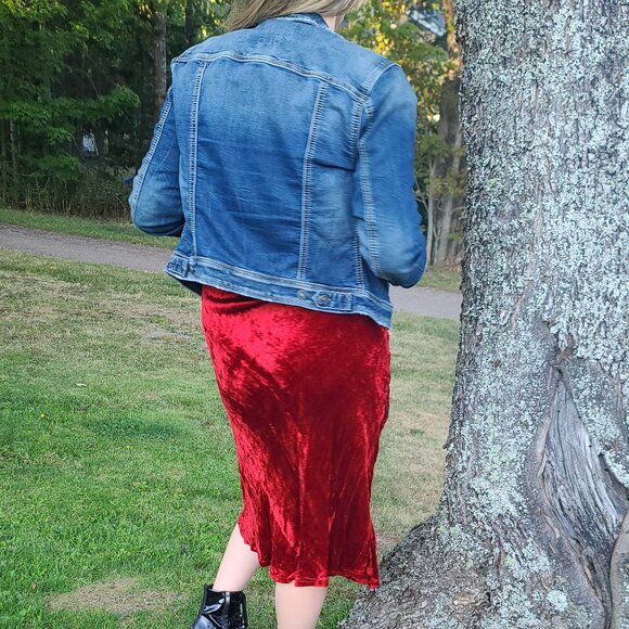 April Cornell Red Dress - Picture 4 of 10